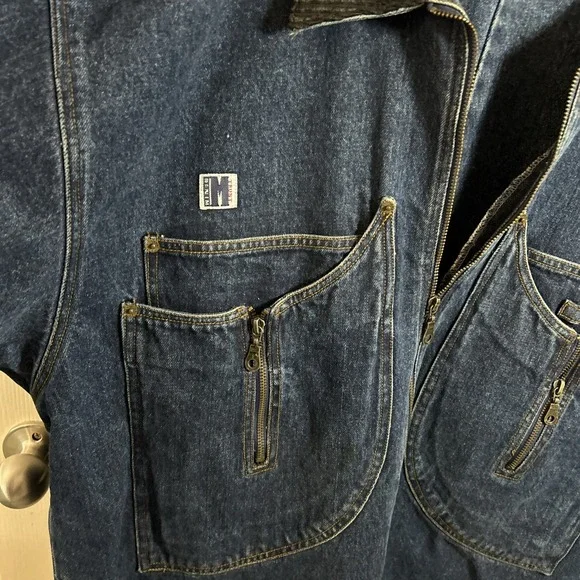 Vintage Trust by Monobaik Mens Denim Jacket And Jeans 42" Set Size XXL 2 piece - Picture 2 of 14